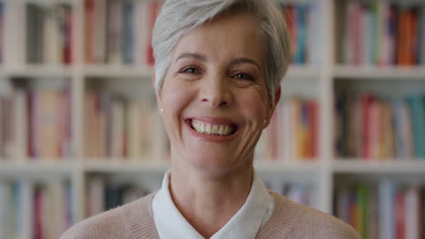 portrait beautiful middle aged business woman laughing enjoying professional lifestyle success senior female entrepreneur looking happy slow motion