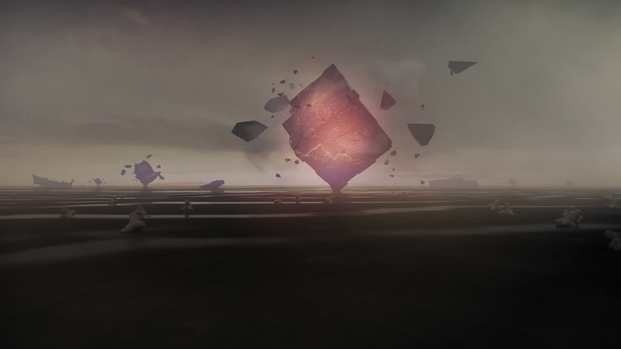 Ancient alien origin monolith