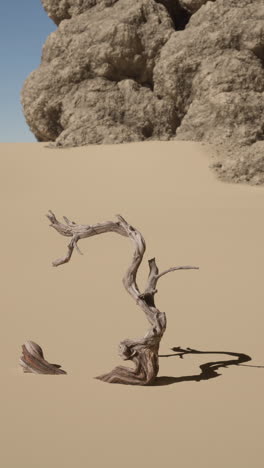 dead tree in the desert