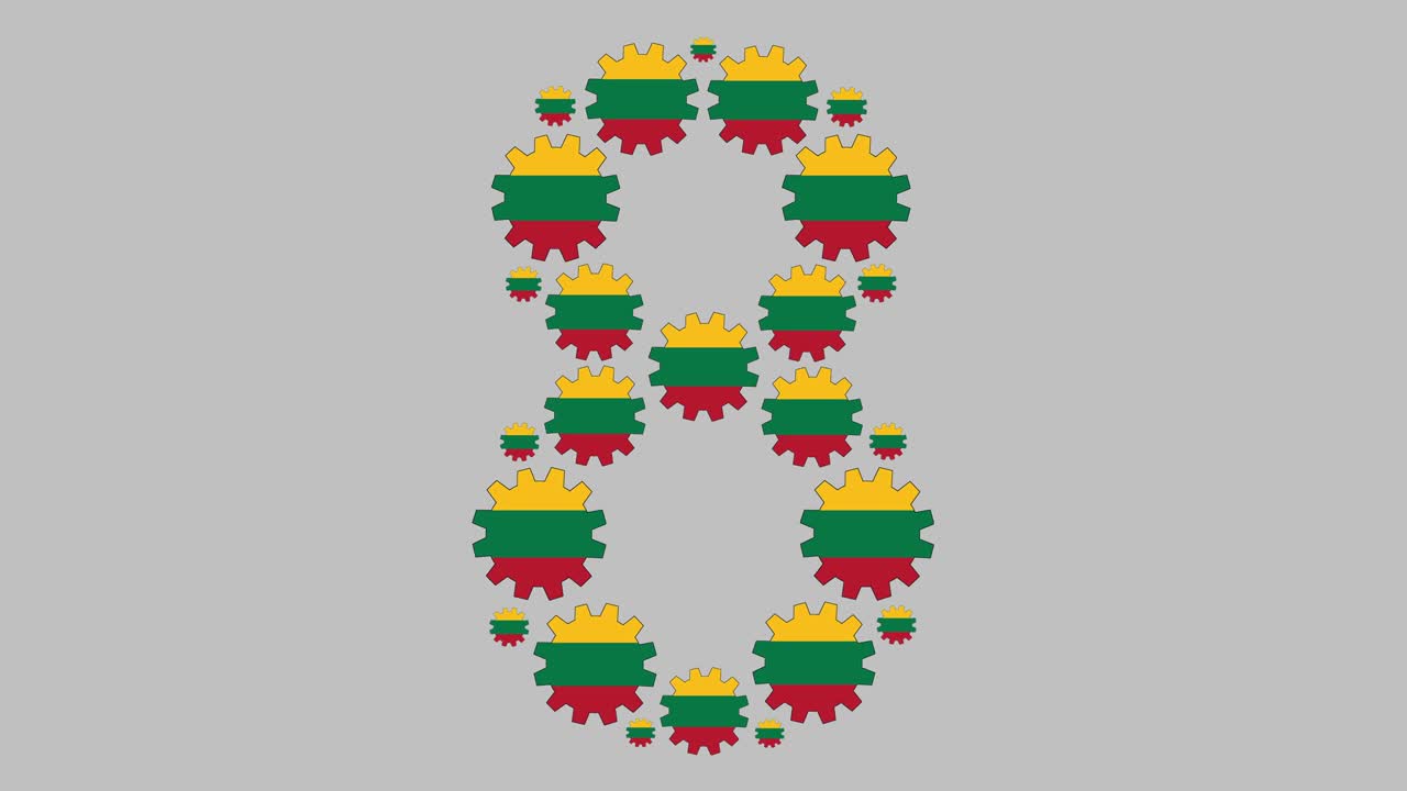 número ocho lituano