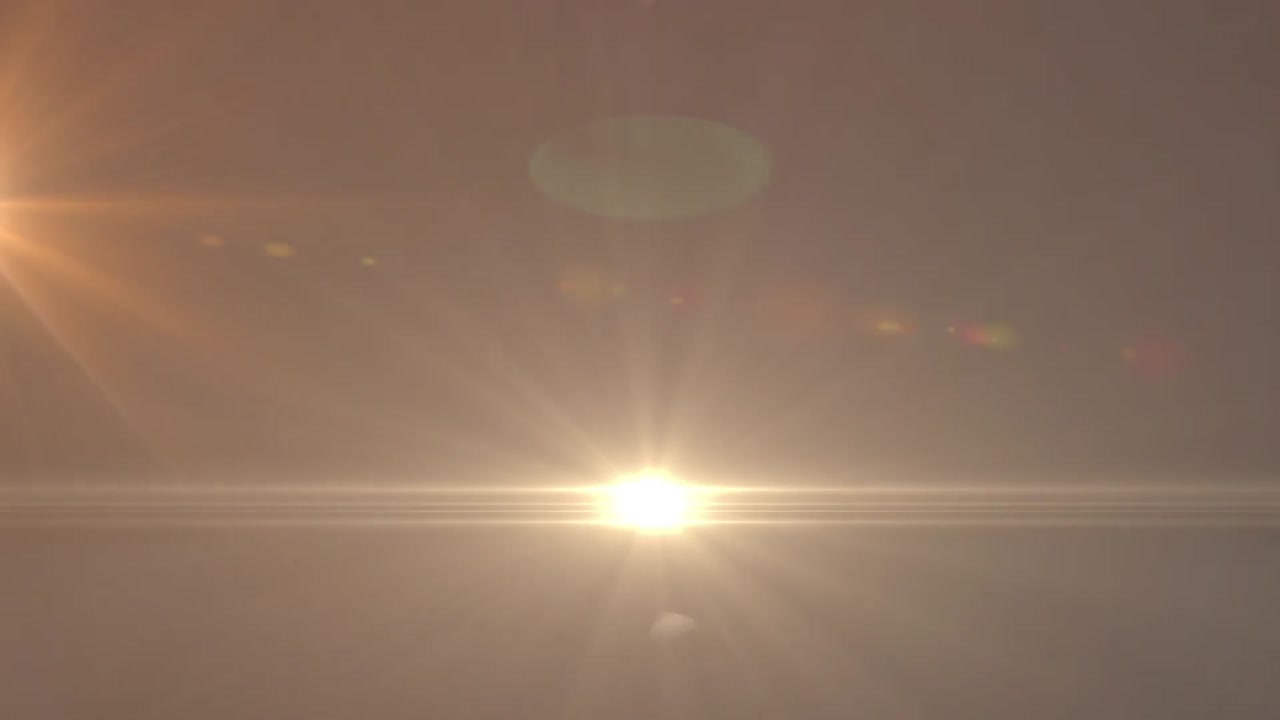 검은 바탕 위의 밝은 반점의 애니메이션