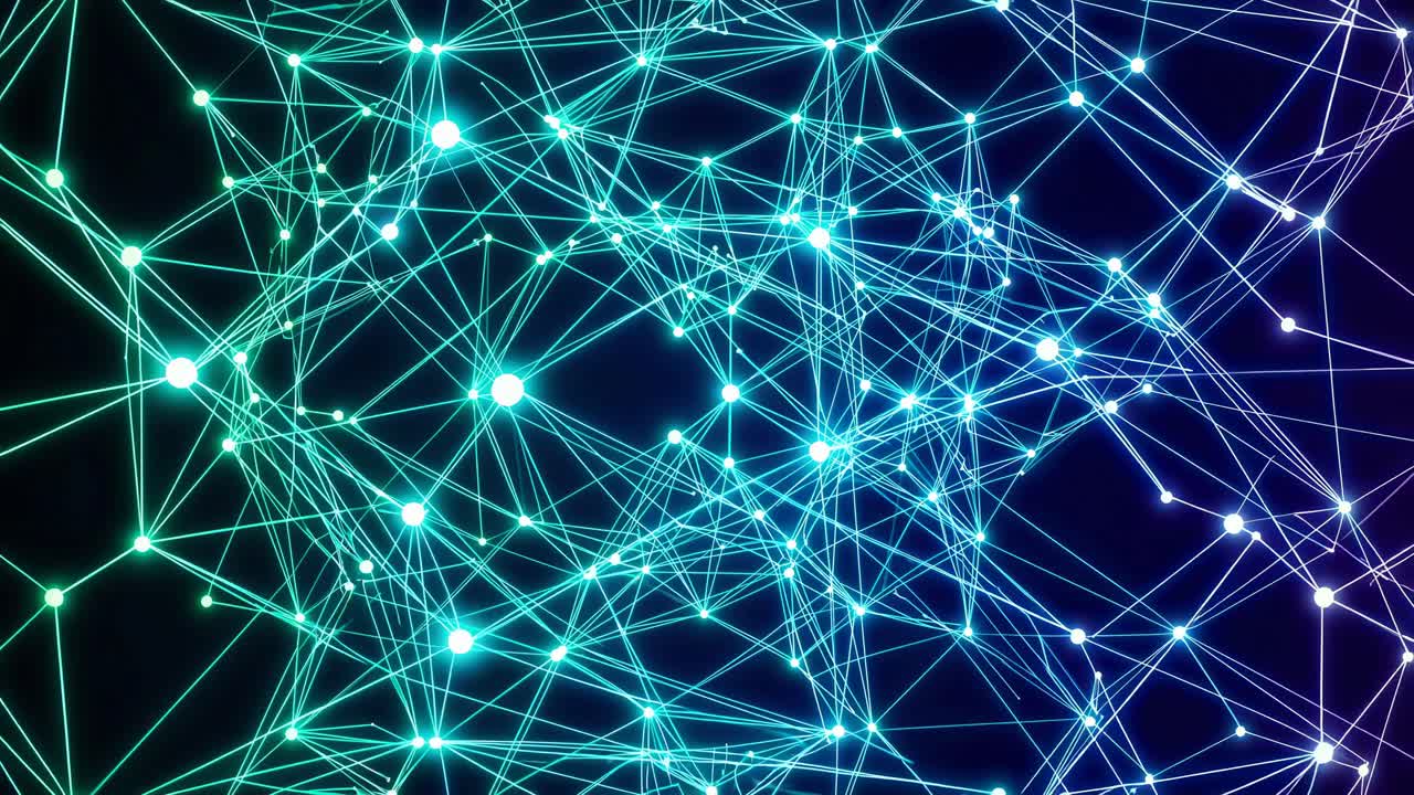 diseño abstracto de la red