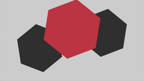 Motion-abstract-geometric-red-and-black-hexagons