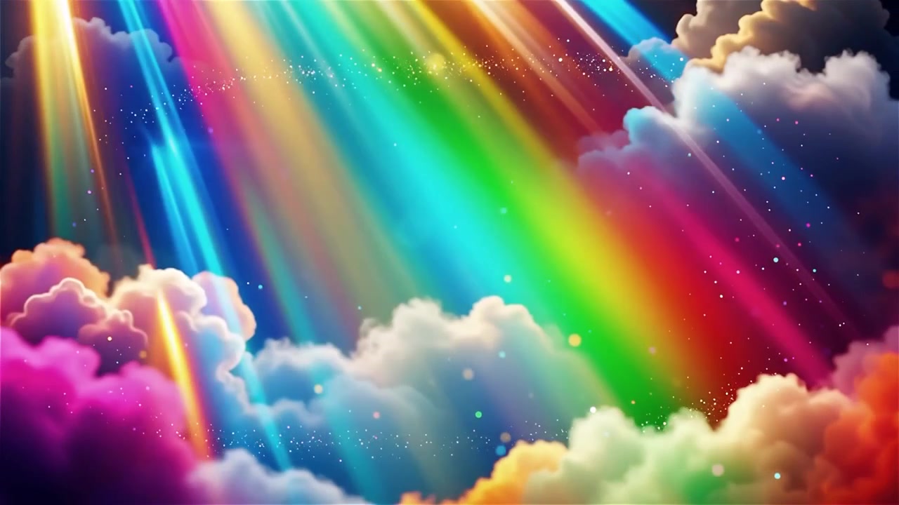 Fundo Cristão de Adoração com Luz Celestial