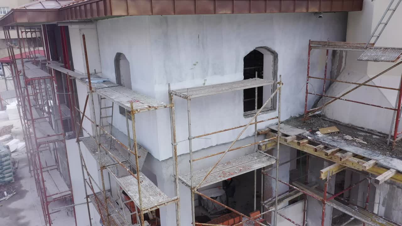 immagine di costruzione di una moschea