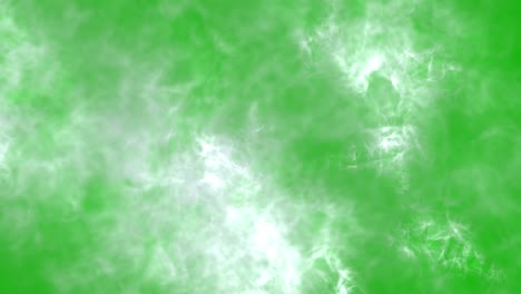 magic smoke motion graphics with green screen background