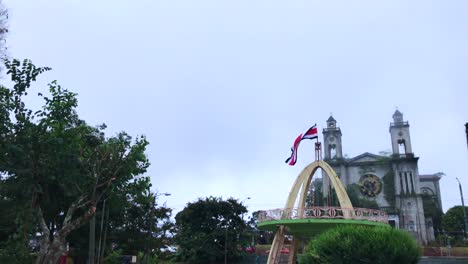 central park view from puriscal country public park