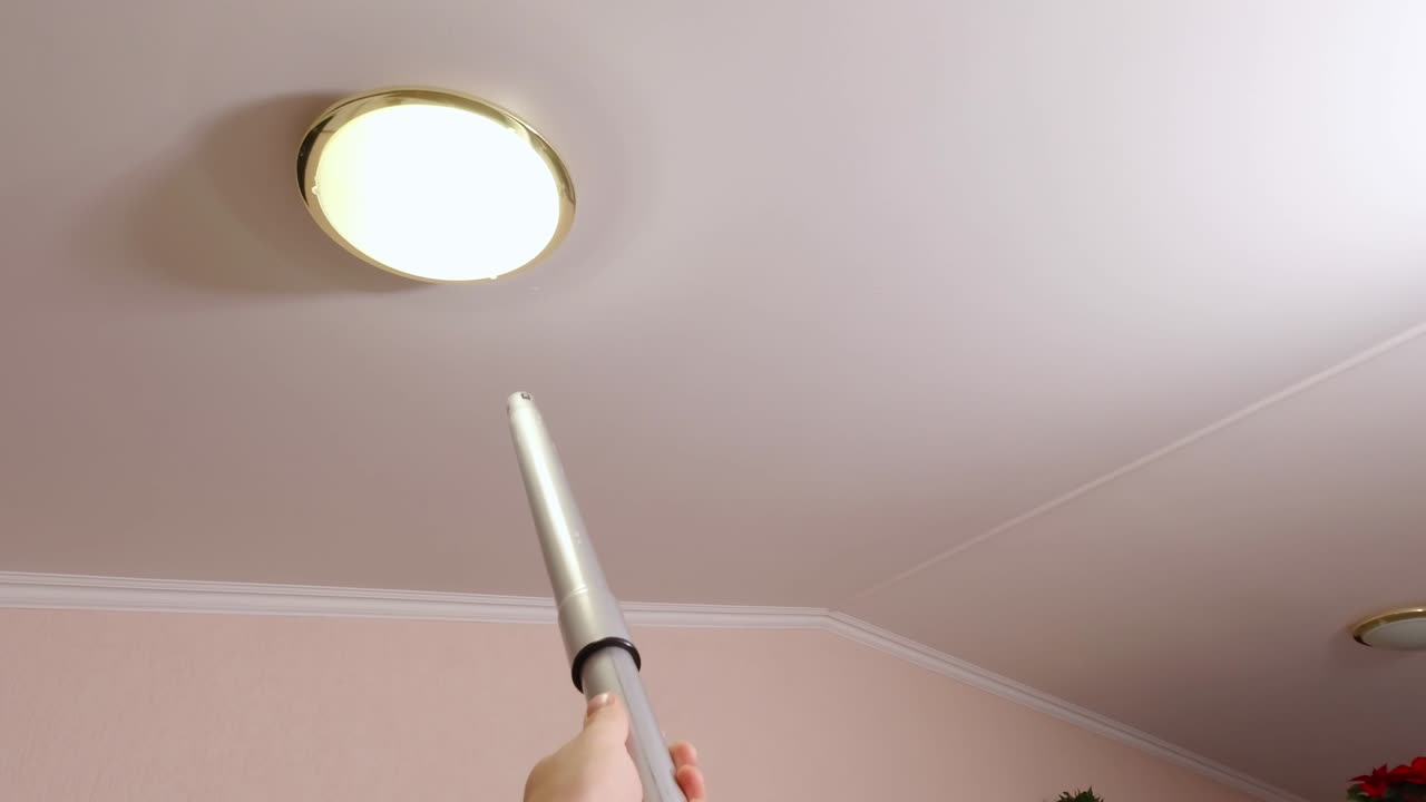 limpieza de la lámpara