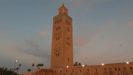 koutubia mosque in marakech. one of most popular landmarks of morocco