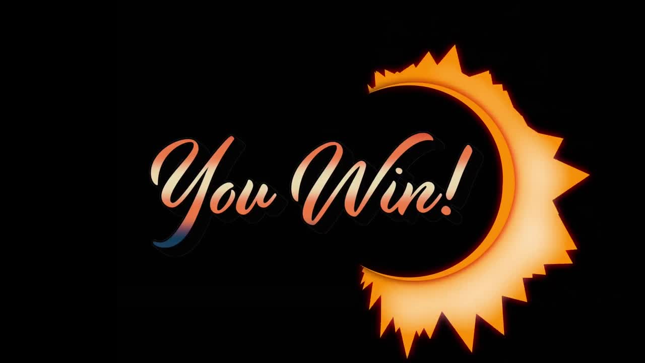 검은색 배경에 텍스트를 이기는 애니메이션