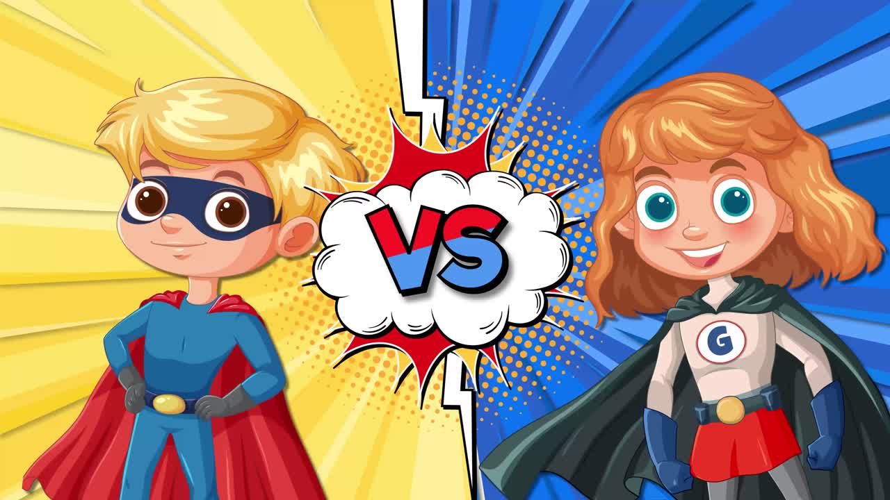 두 명의 슈퍼히어로가 코한 전투에서 맞붙습니다.