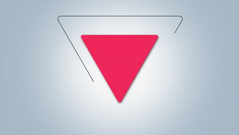 Motion-geometric-red-triangle