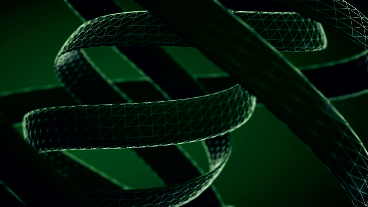 The background of moving 3d object - loopable stock video