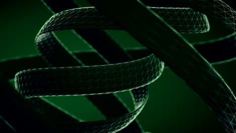 el fondo de un objeto 3d en movimiento - video de stock en bucle