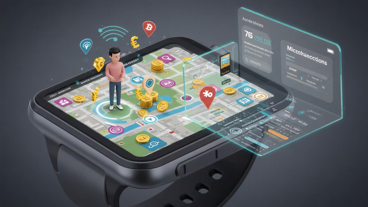 An Innovative Digital Environment: Exploring the Interactive Features of a Smartwatch Interface with Real-Time Data Integration and User Engagement Elements