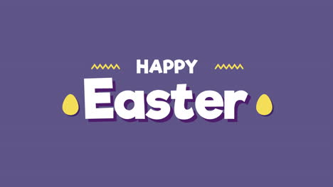 Animated-closeup-Happy-Easter-text-on-purple-background-1