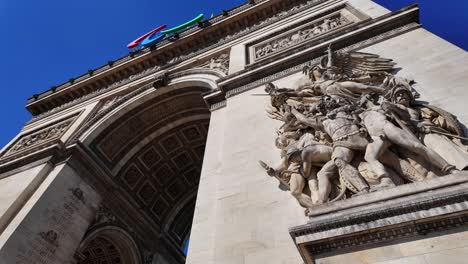 arc de triomphe in paris, france