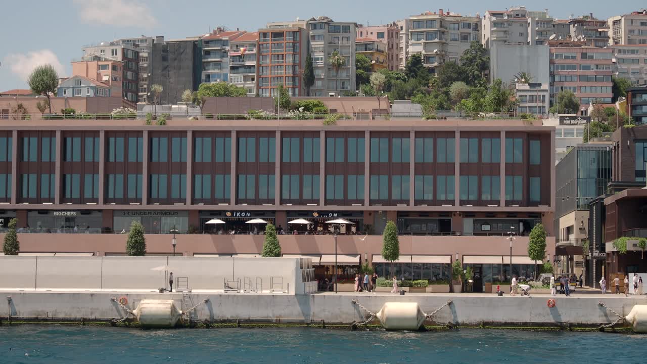 이스탄불의 해안가의 전망