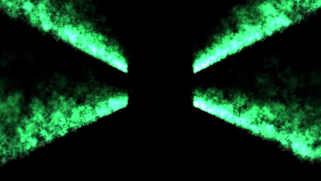 gráficos de movimiento de partículas de color de barra de línea recta de llama