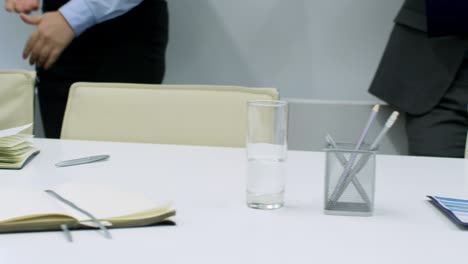 mesa de conferencias