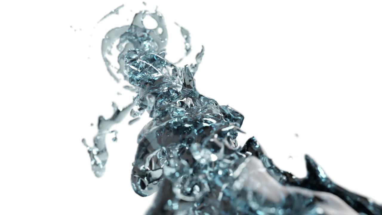 salpicaduras de agua