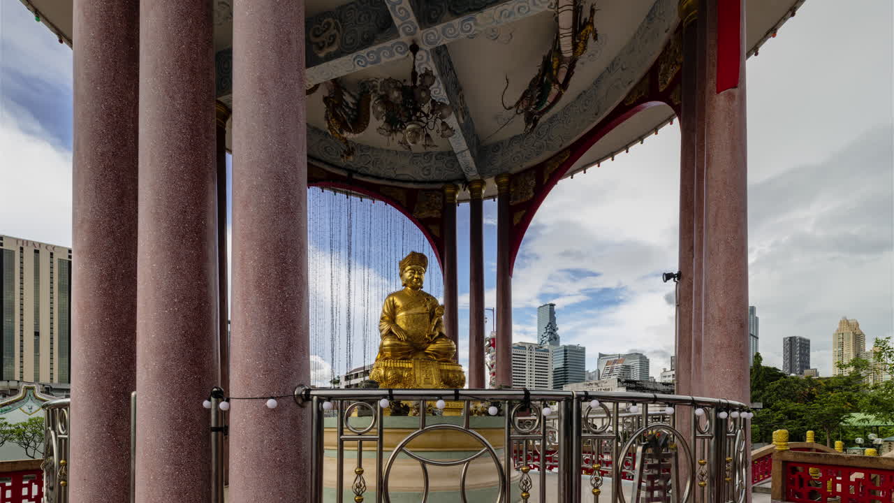 el santuario pu tai hong kong en bangkok, tailandia