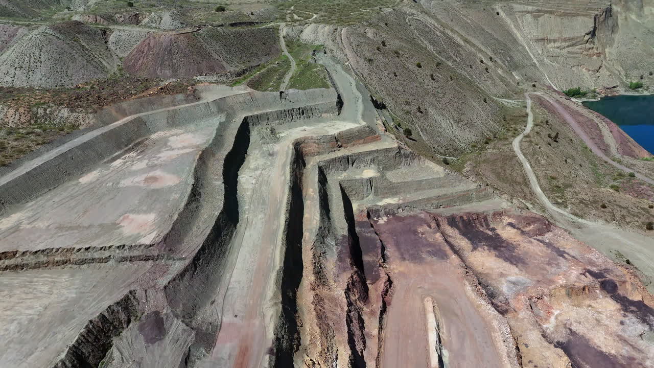 Alquife mines in Granada, Spain.