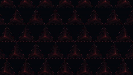 Un-Patrón-De-Triángulos-De-Colores