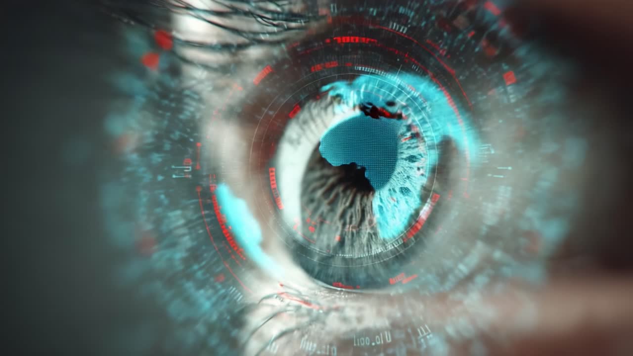 A Journey Through the Digital Eye: Exploring the Fusion of Technology and Perception in a Futuristic Visual Experience