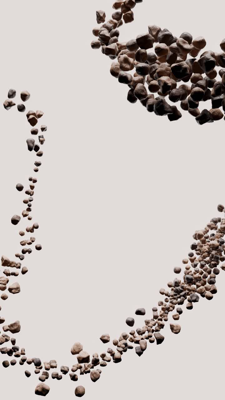 Abstract image of pebbles and rocks