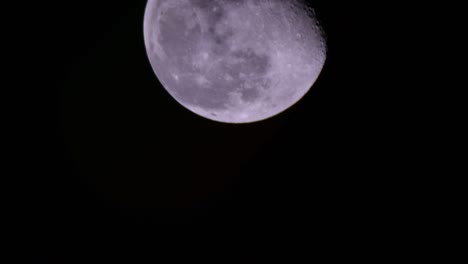 lapso de tiempo de la luna