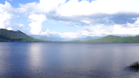 landscape view of rara lake in mugu, nepal