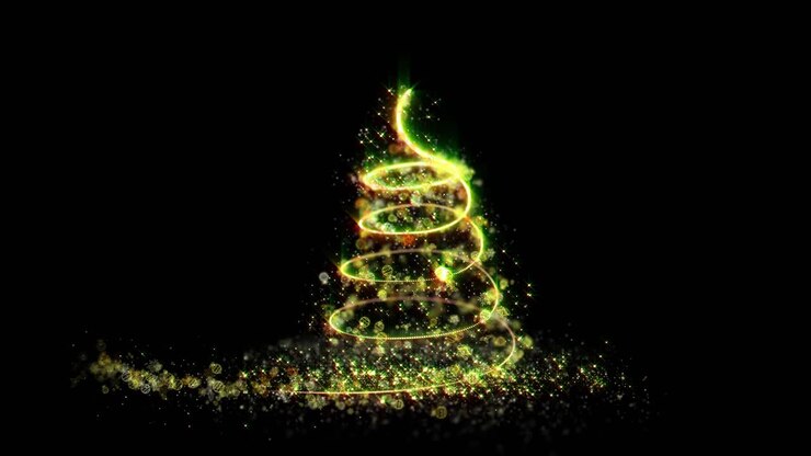 Glowing Christmas Tree