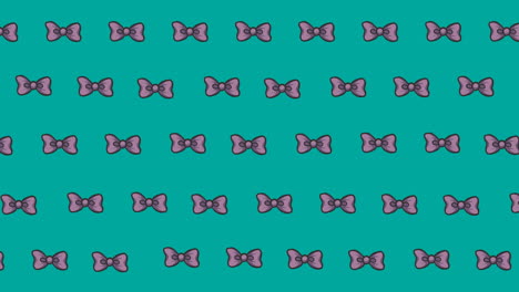 animación de pajaritas flotando sobre un fondo verde