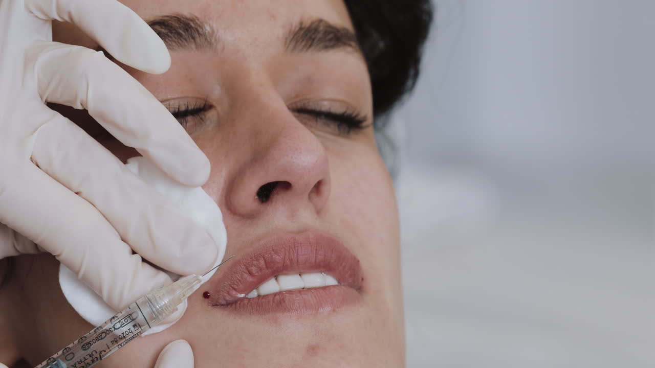 Lip Filler Injection for Cosmetic Enhancement