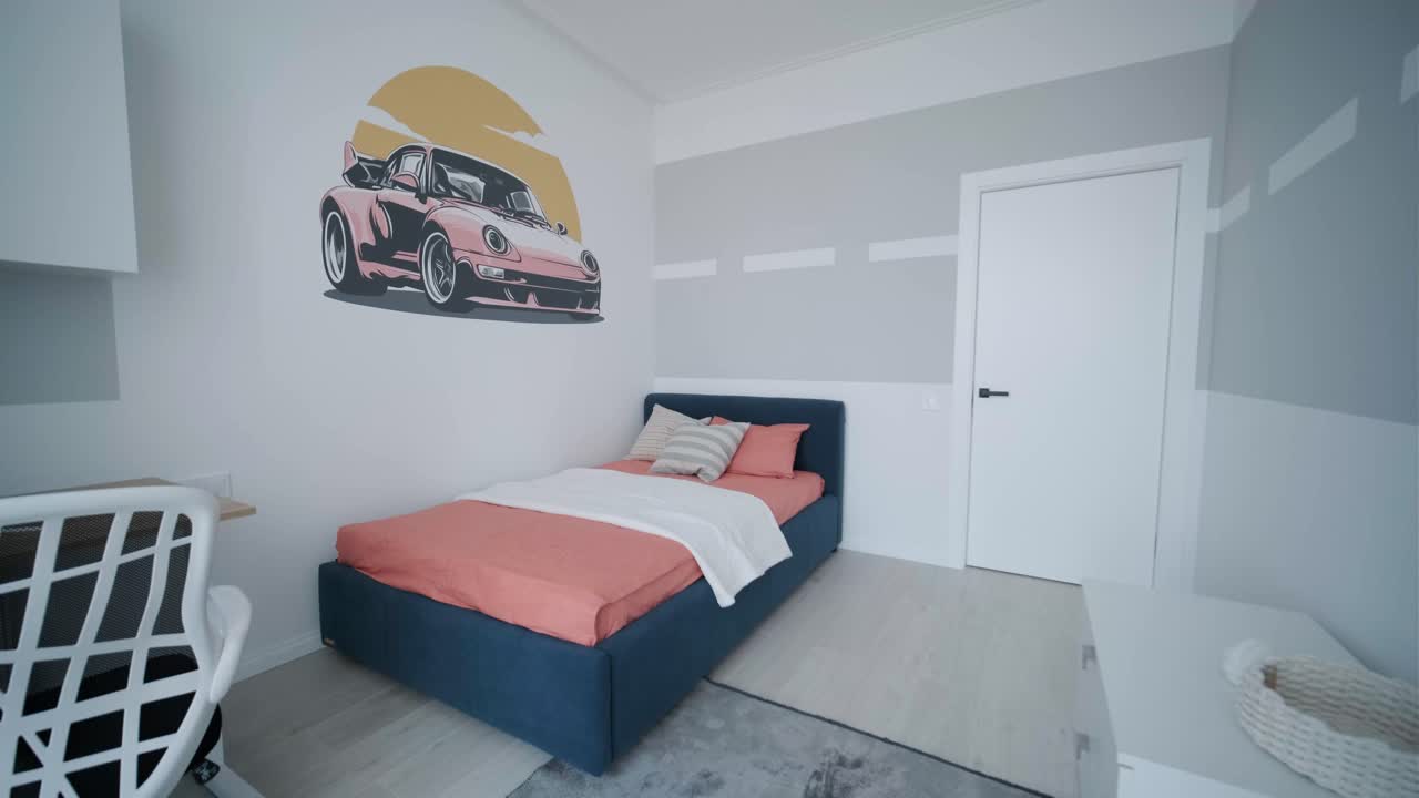 interior moderno y elegante del apartamento. diseño de interiores para el hogar. renovación de apartamentos nuevos