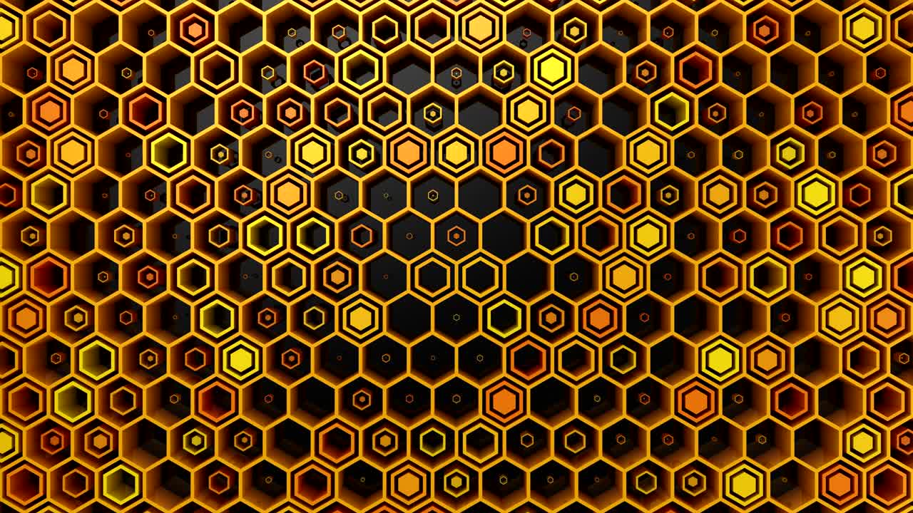 Background of Hexagons