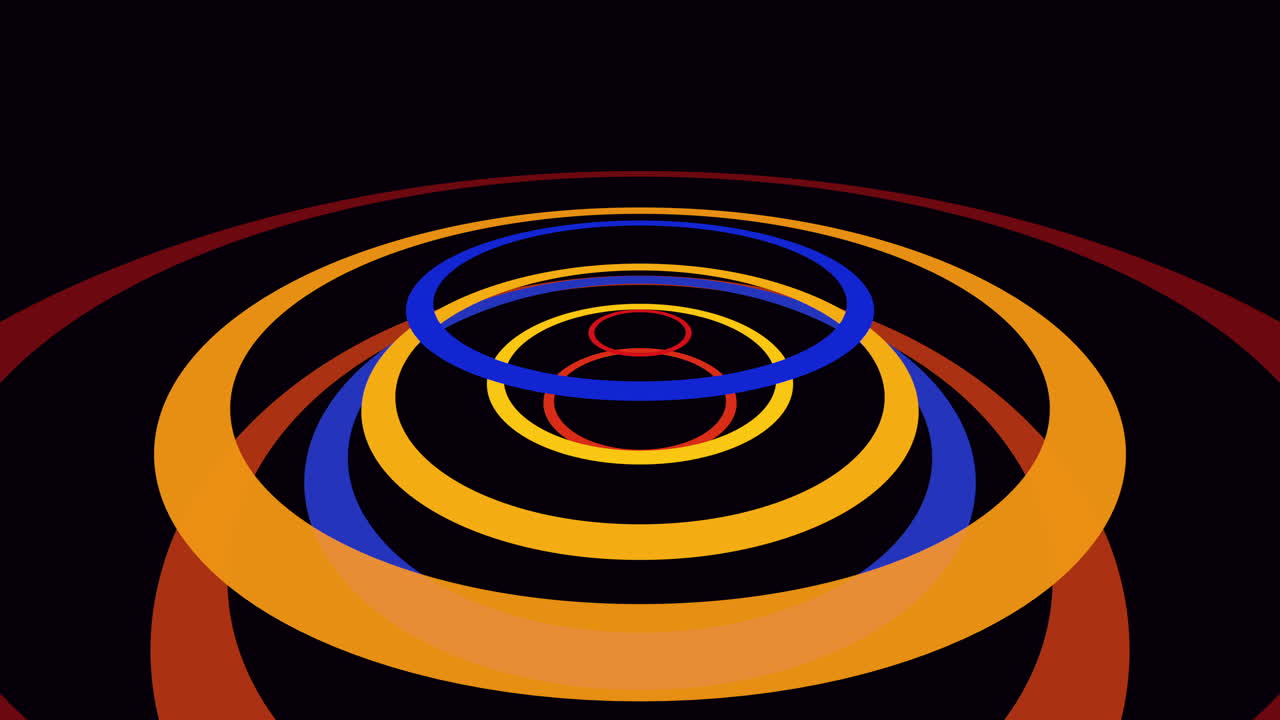 Motion circles with abstract background 5