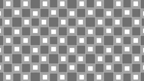 graphic pattern in black and white with stroboscopic and hypnotic effect, while increasing in size and then reducing it.