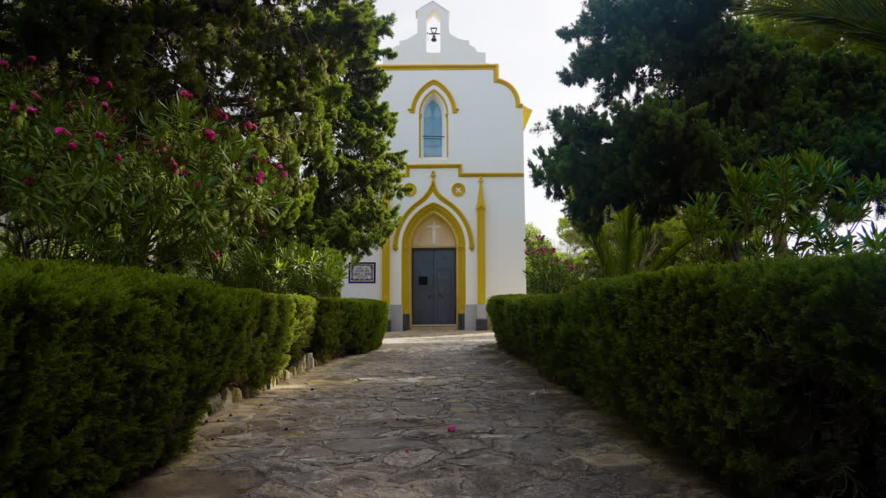 Small Chapel in a Garden Setting
