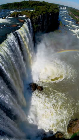 iguazu falls aerial views