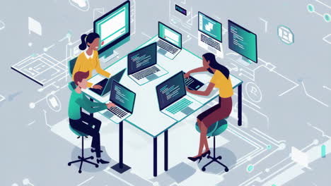 software development and team collaboration with programming interfaces