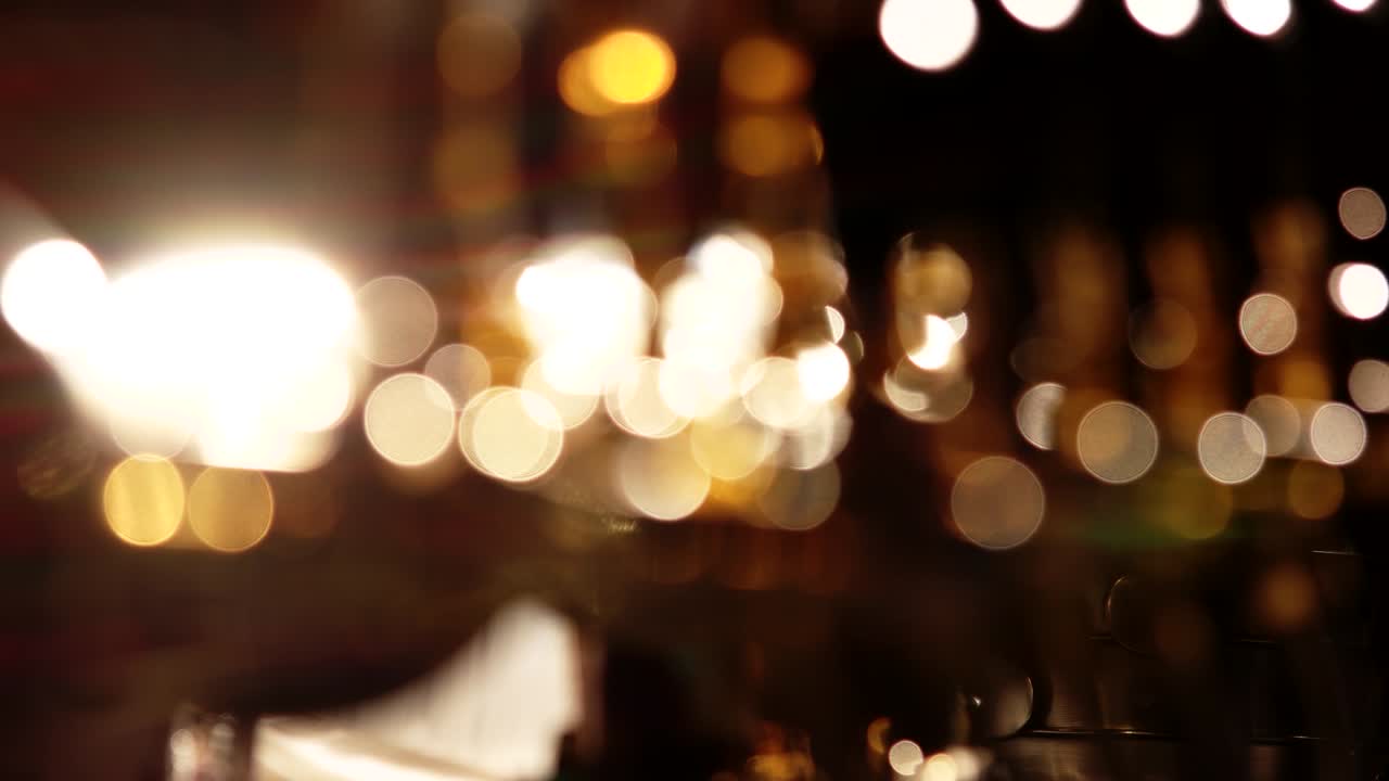 파란색 박이는 빛의 배경.