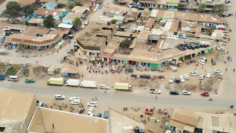 vista aérea de nairobi, kenia