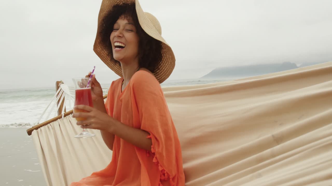 Couple enjoying free time by the sea
