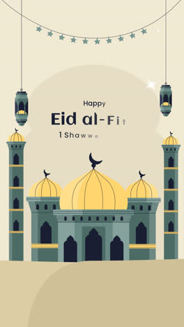 motion graphic di collezione di post su instagram per la celebrazione islamica del ramadan