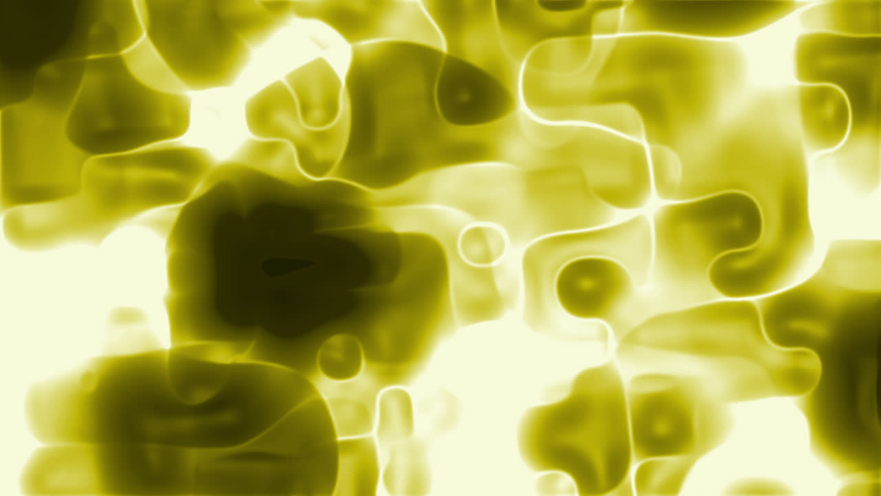 Sfondo Animato Fluido Astratto Giallo Dinamico