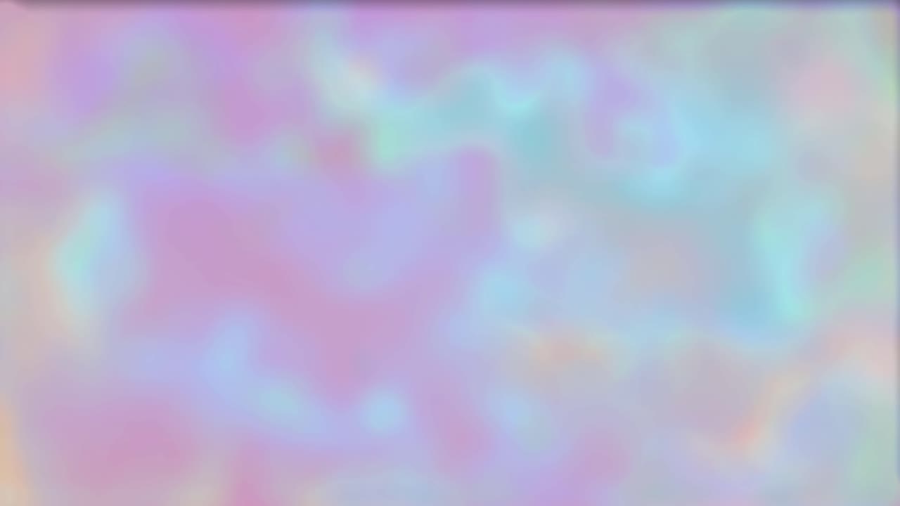 animación de lámina colorida de neón degradado holográfico