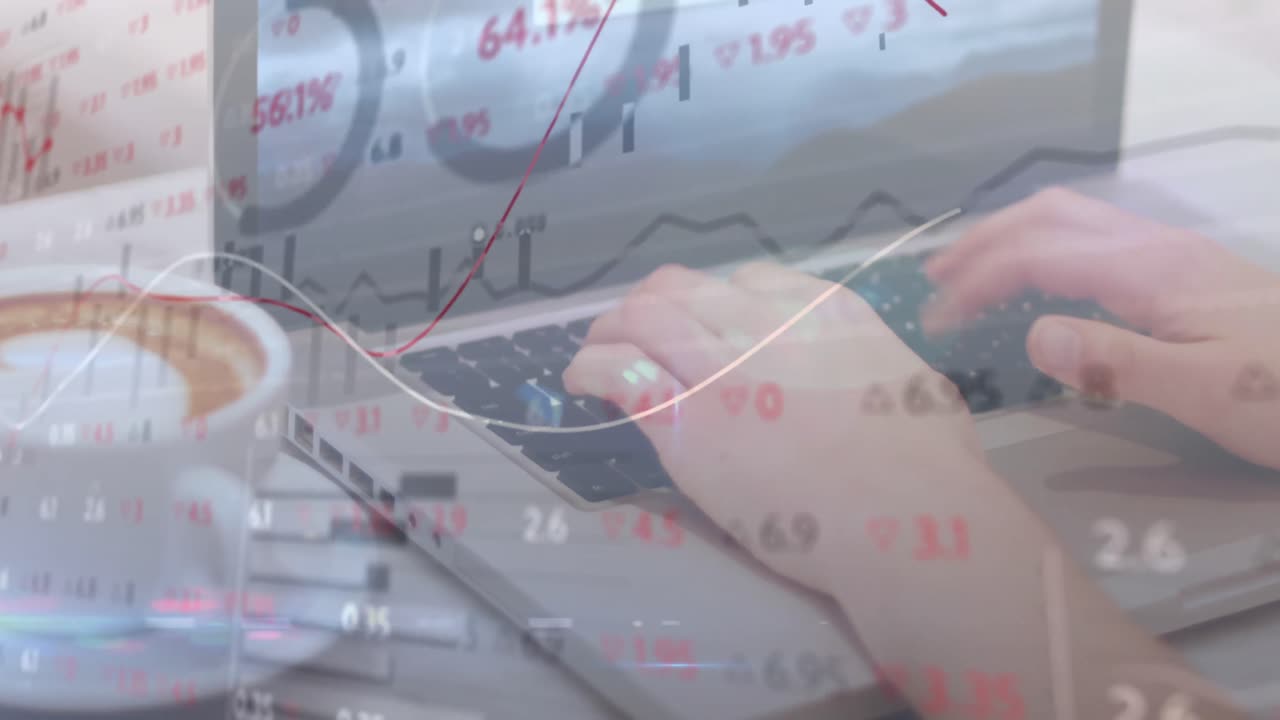 이란의 치과 의사의 소녀에 대한 데이터 처리 애니메이션이 회전하고 있습니다.