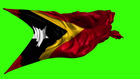 flag of east timor
